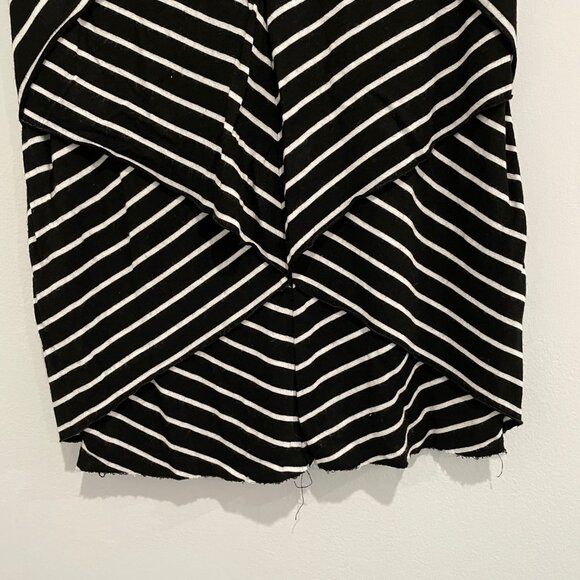 Bailey 44 Black and White Striped Short Sleeve Dress Size XS - Picture 6 of 13